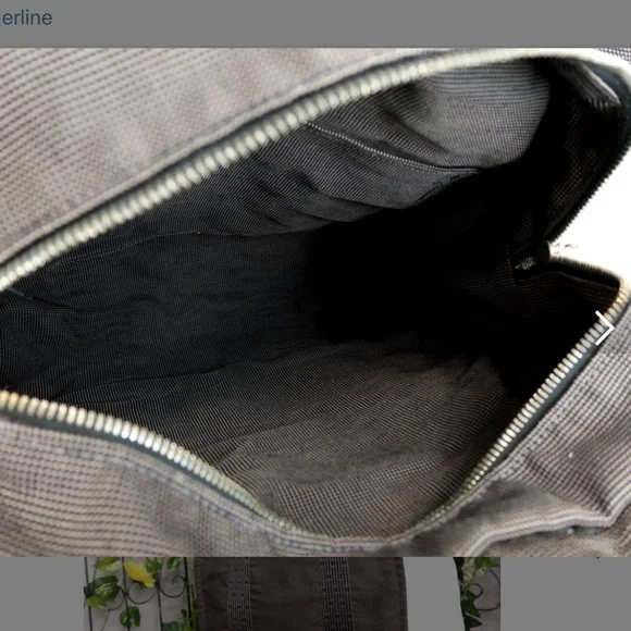 Hermes Herline Tote in Dark Gray - Picture 9 of 11